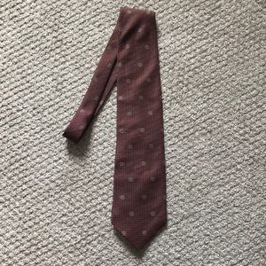 5/$15 Nautica Red and Brown Patterned Men’s Tie